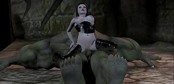  Miss Madness in Orkz Hard Fuck 2.3D HD smplace.com